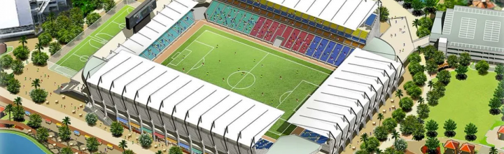 奥武山にサッカー専用スタジアムを造る計画があるらしい